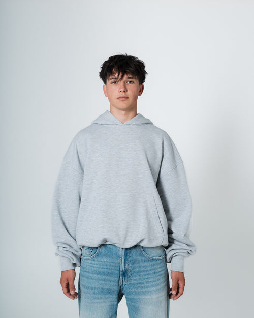 NOSTALGIC GREY HOODIE